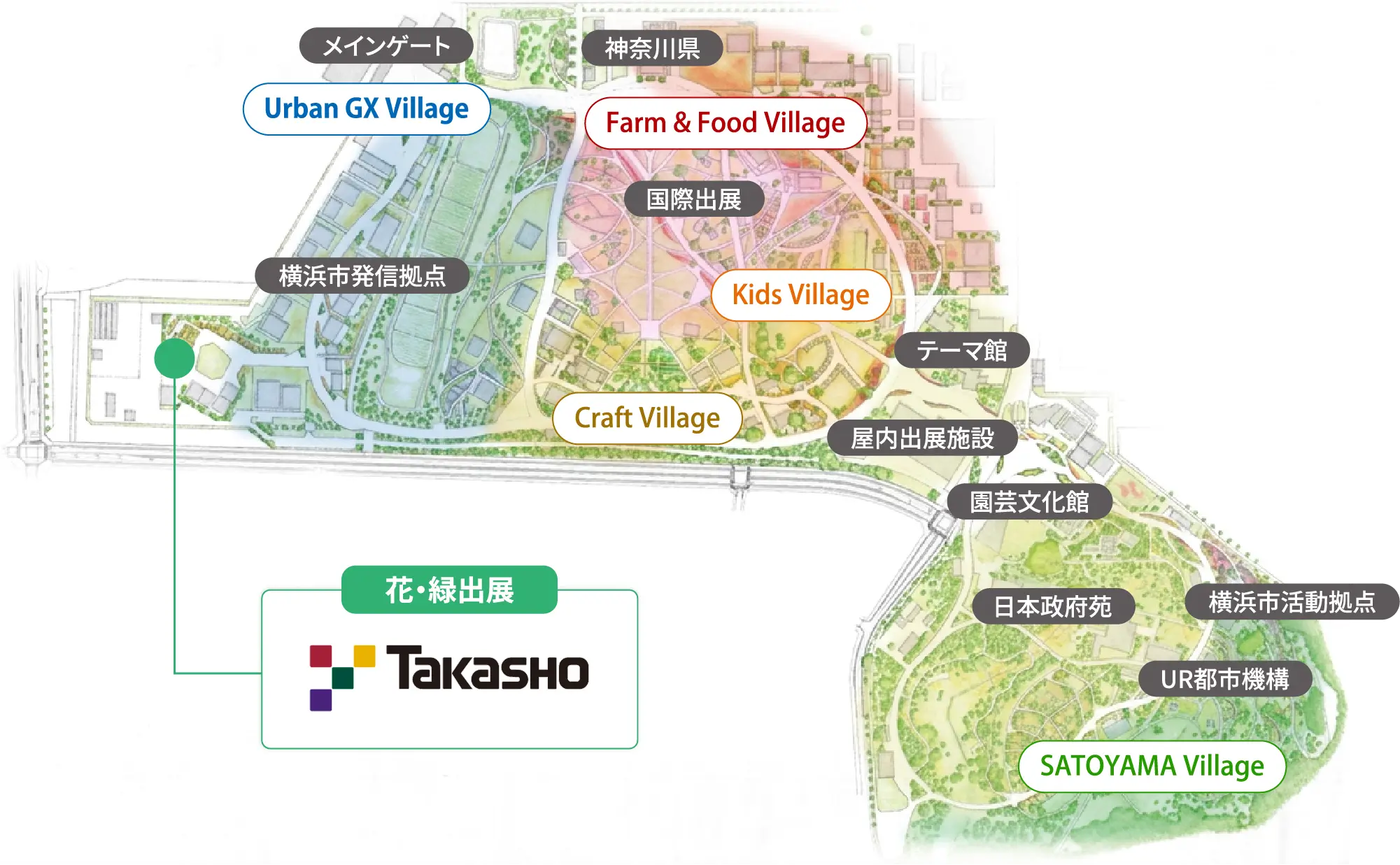 GREEN�~EXPO 2027 MAP