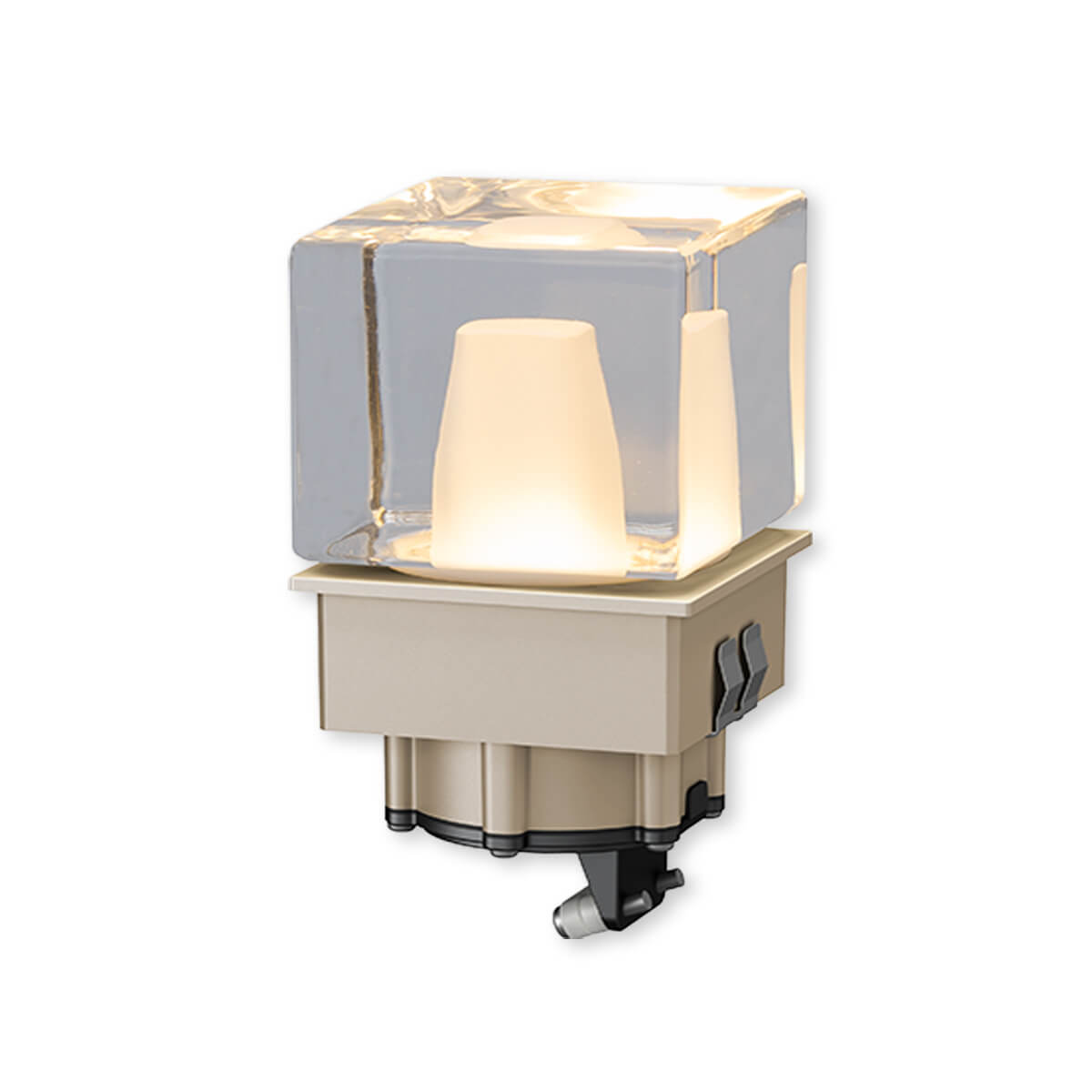 HKA-011N アートウッドポールグローブ70角 クリア P付