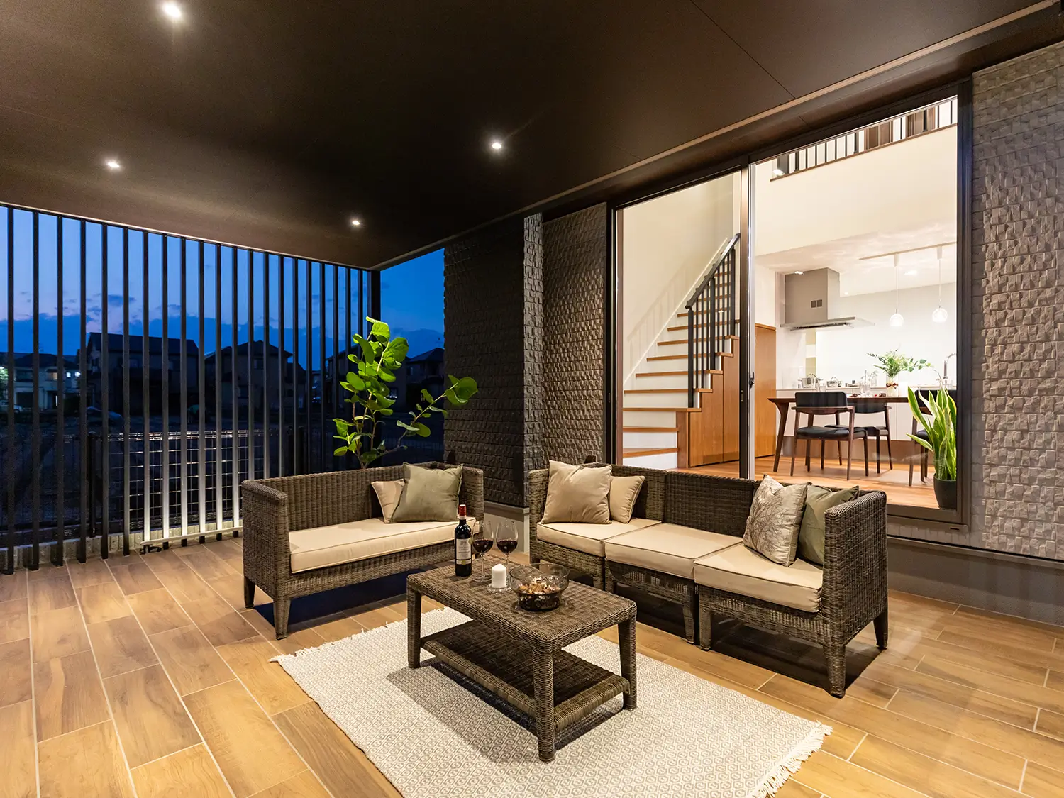 リビングとシームレスに繋がる、もう一つの部屋