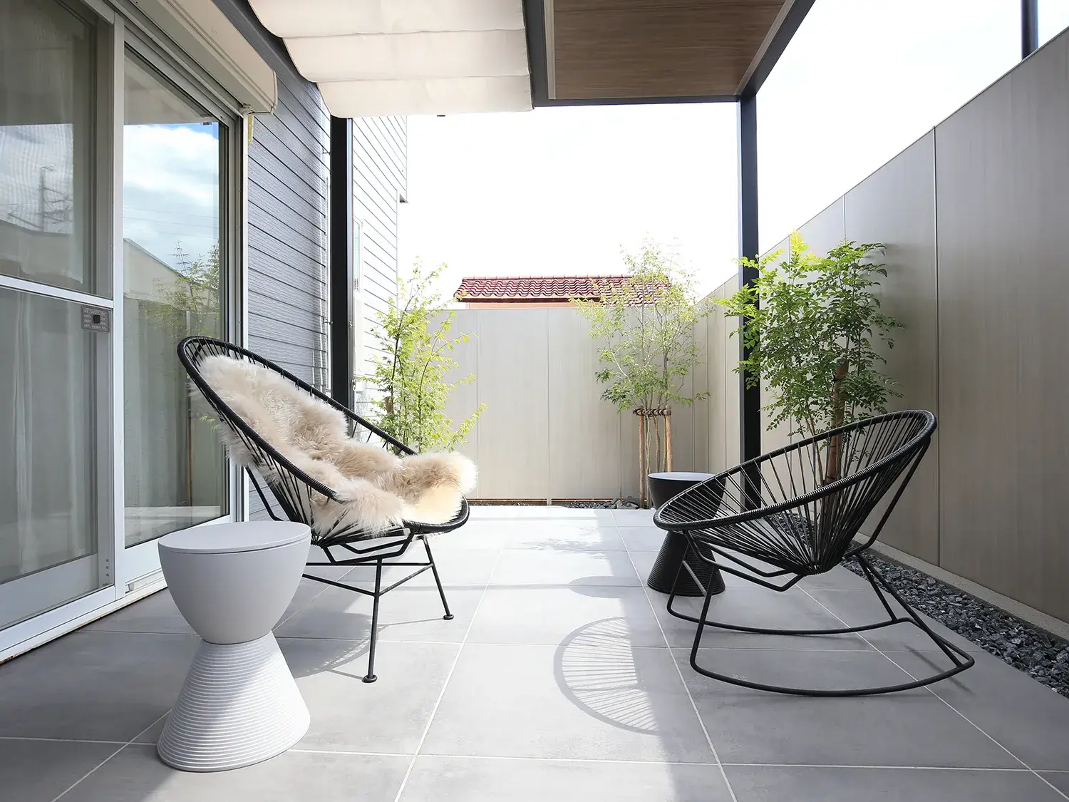 ゆったり落ち着くプライベートカフェスペース