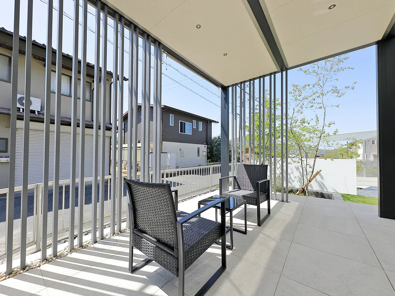 暮らしを豊かにする、開放感あふれるテラス