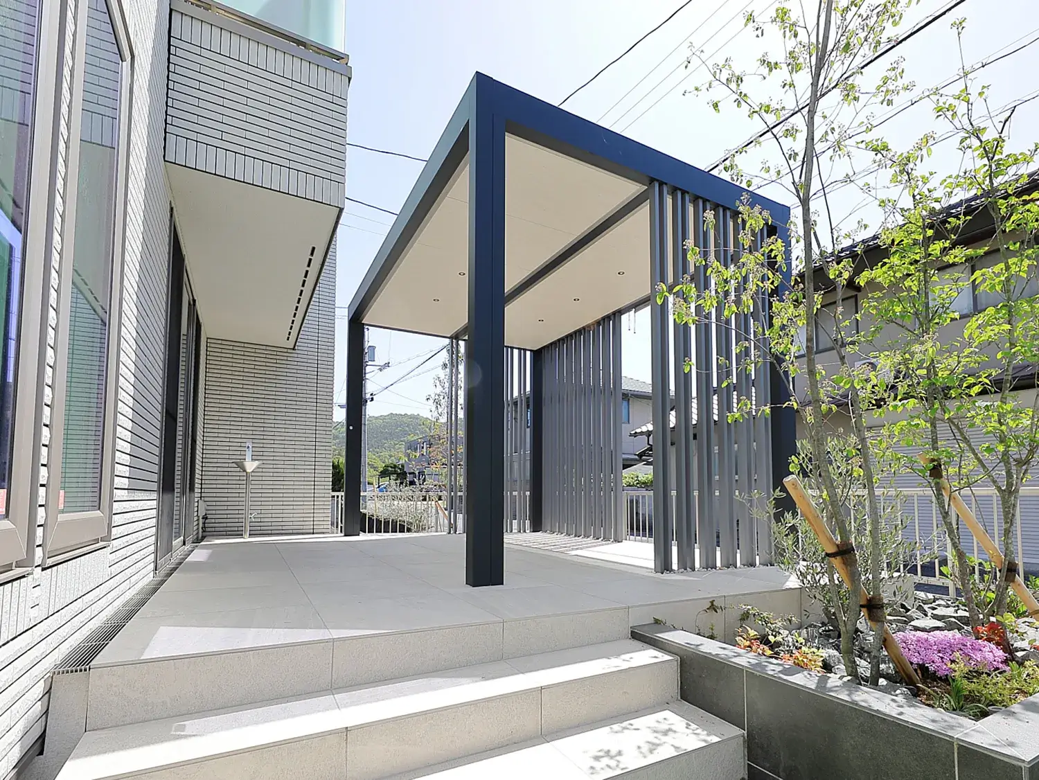 暮らしを豊かにする、開放感あふれるテラス