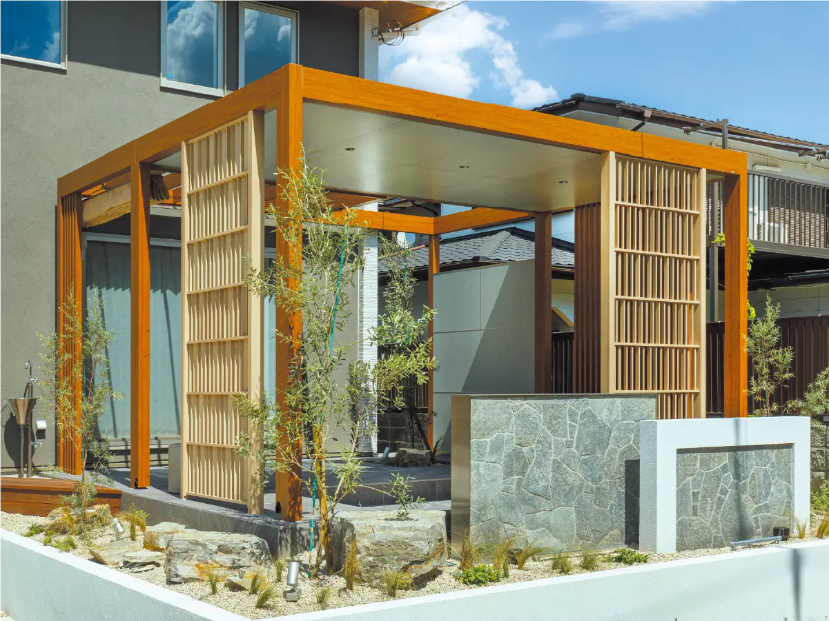 ライフスタイルに合うテラス空間